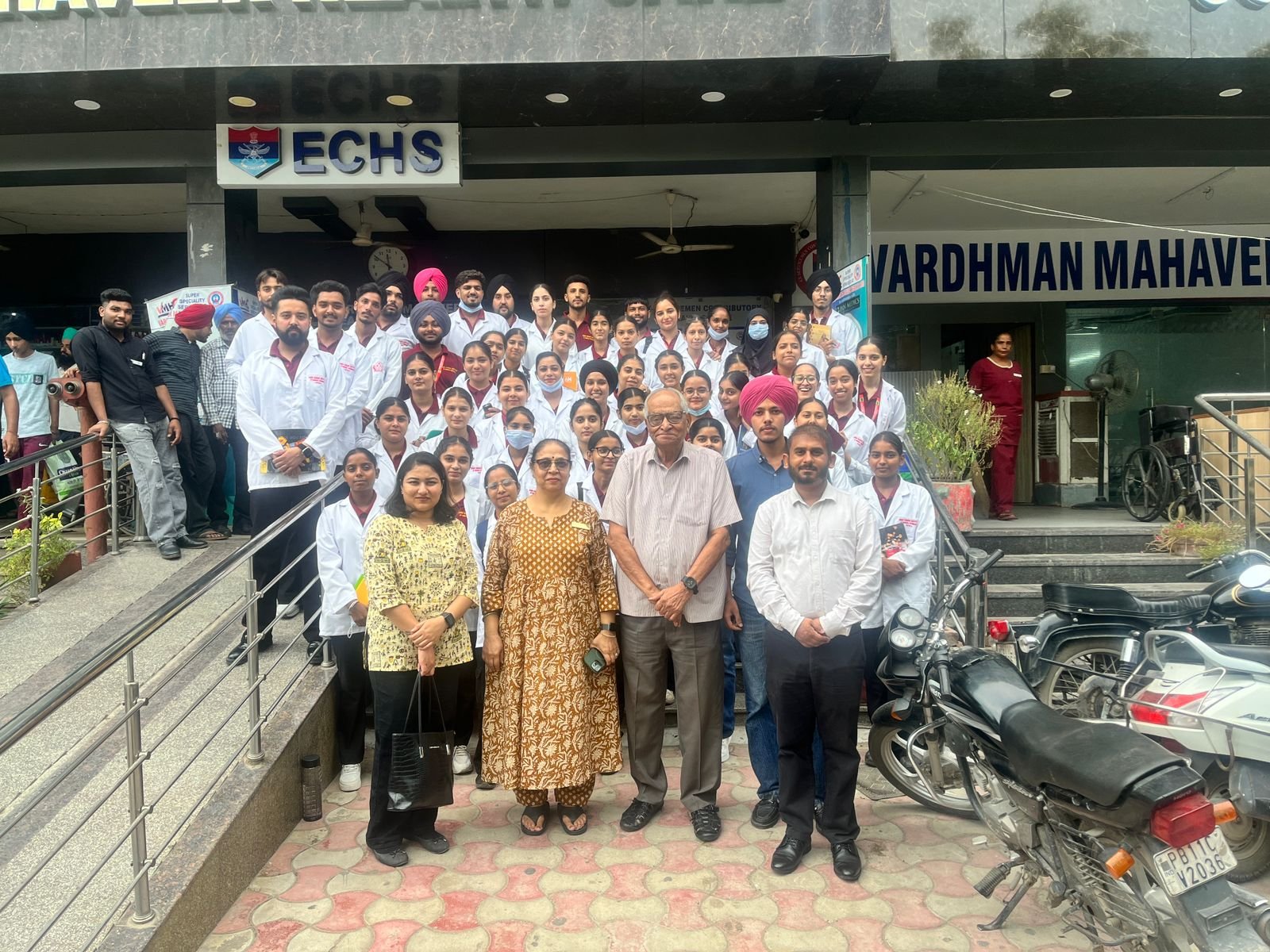 CLINICAL EXPOSURE VISIT Learning Through Real Hospital Experience Multi-Speciality Centre Hospital & Vardhman
