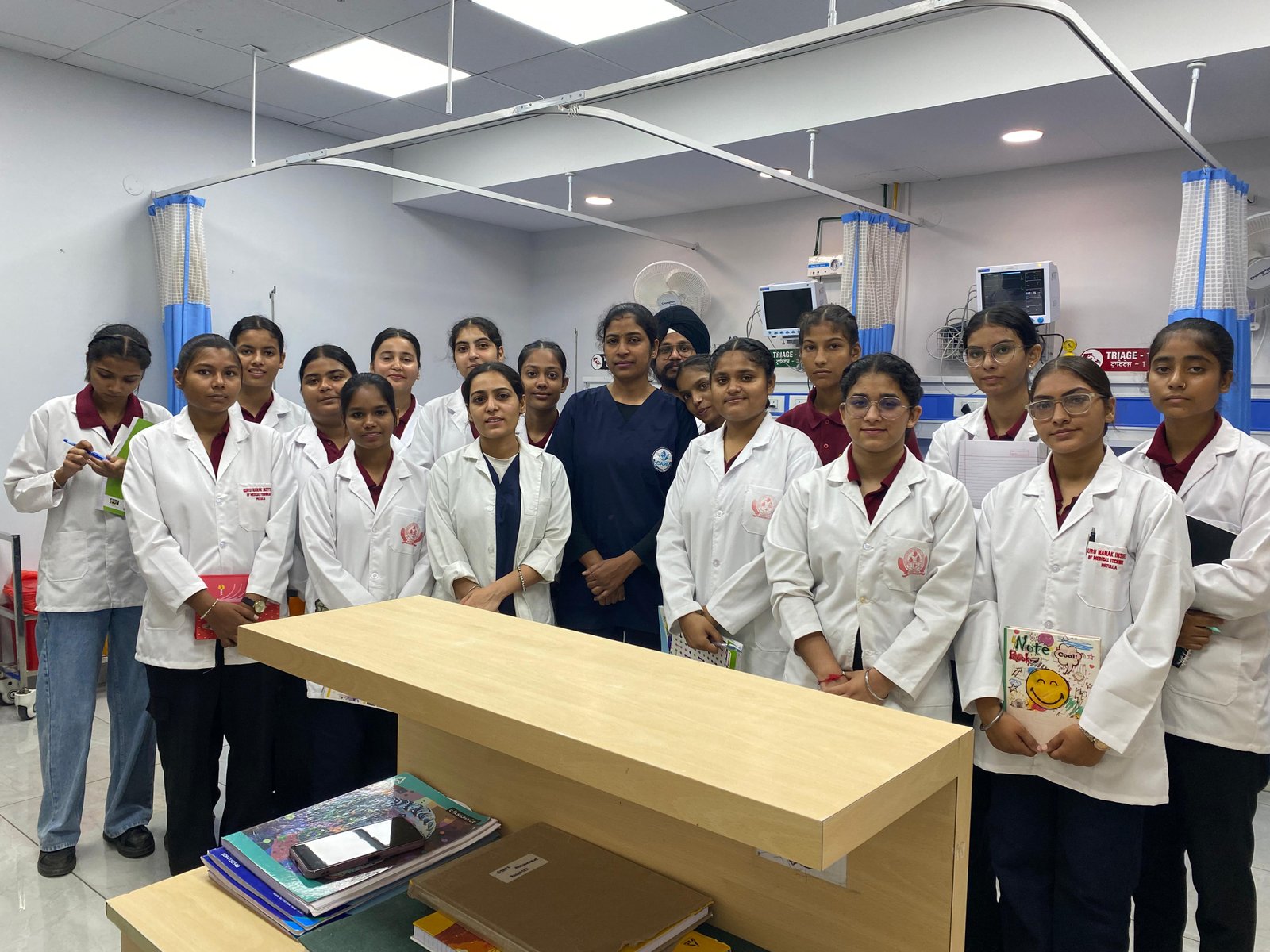 CLINICAL EXPOSURE VISIT Learning Through Real Hospital Experience Multi-Speciality Centre Hospital & Vardhman