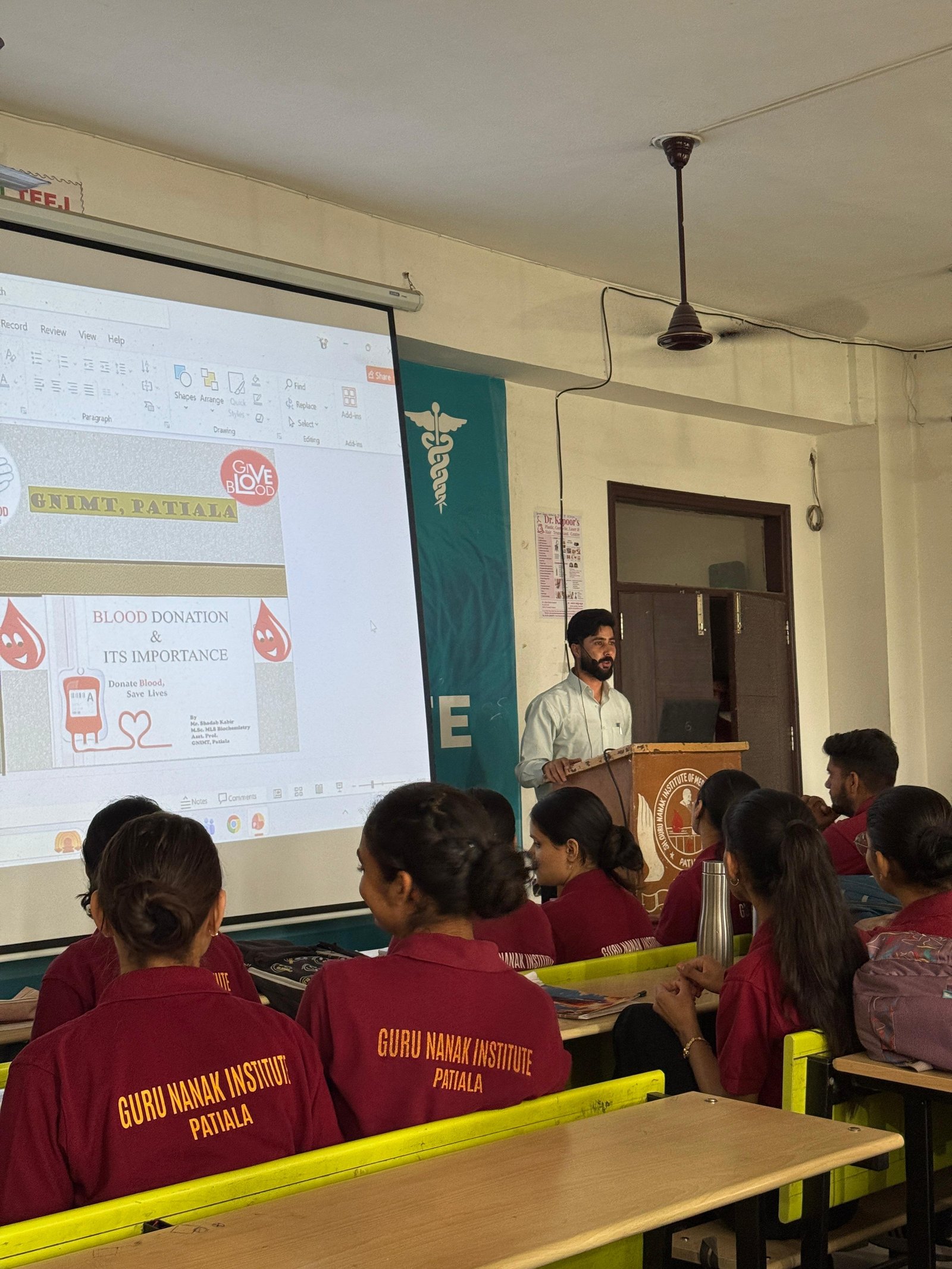 AWARENESS PROGRAMME ON BLOOD DONATION