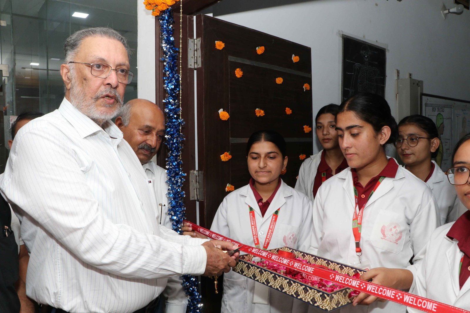 INAUGURATION CEREMONY OF FIRST AID TRAINING CENTRE AND LAB