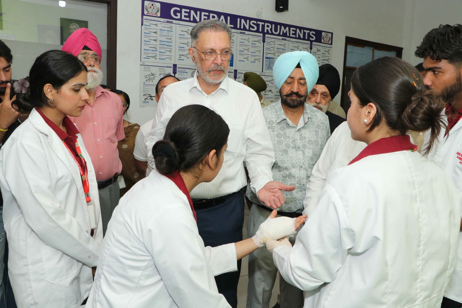 INAUGURATION CEREMONY OF FIRST AID TRAINING CENTRE AND LAB