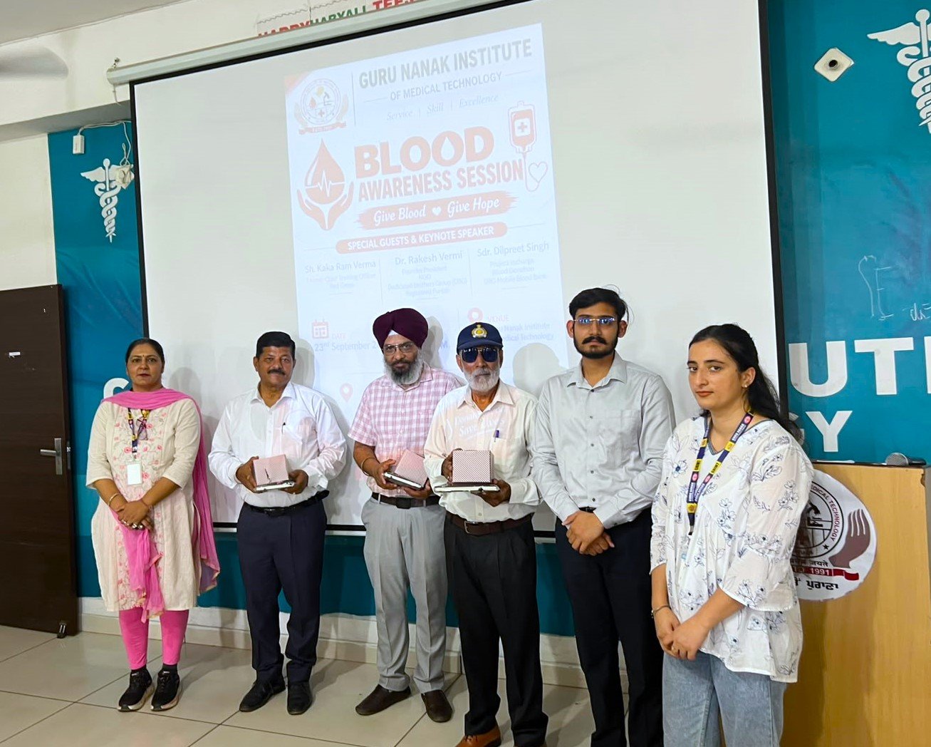 🩸 Blood Donation Awareness Session at GNIMT, Patiala