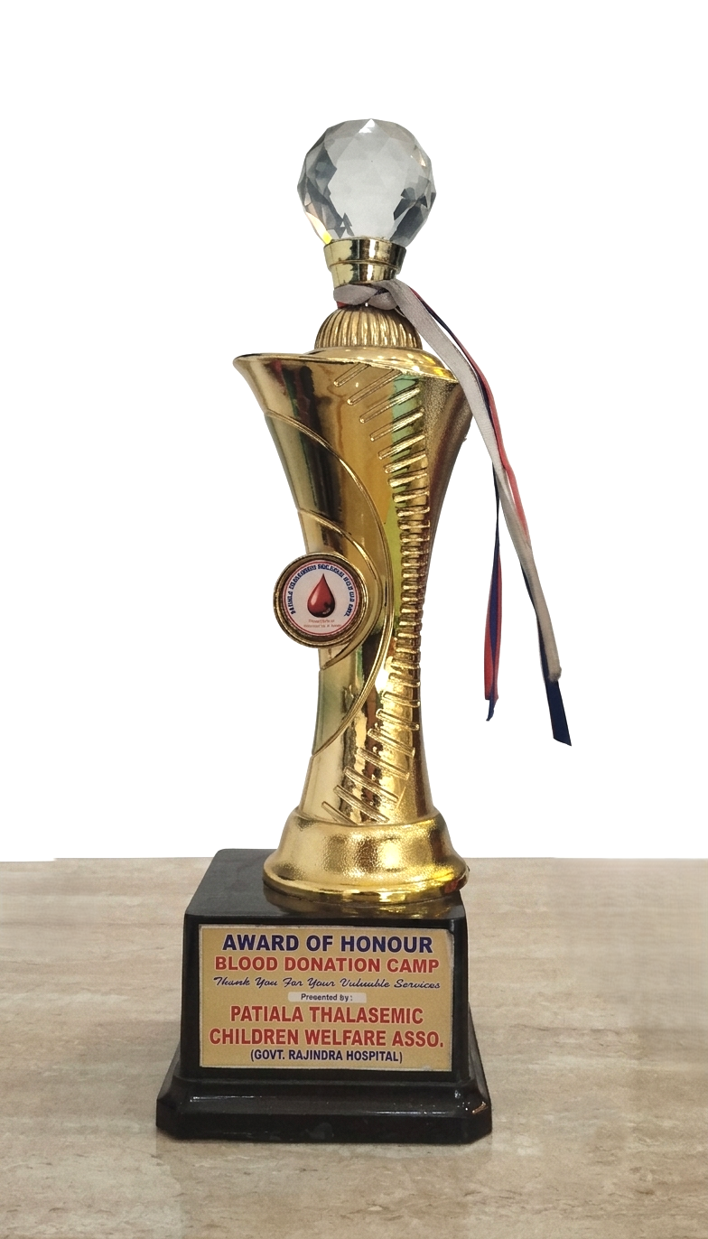 Award of Honour for Outstanding Contribution to Blood Donation